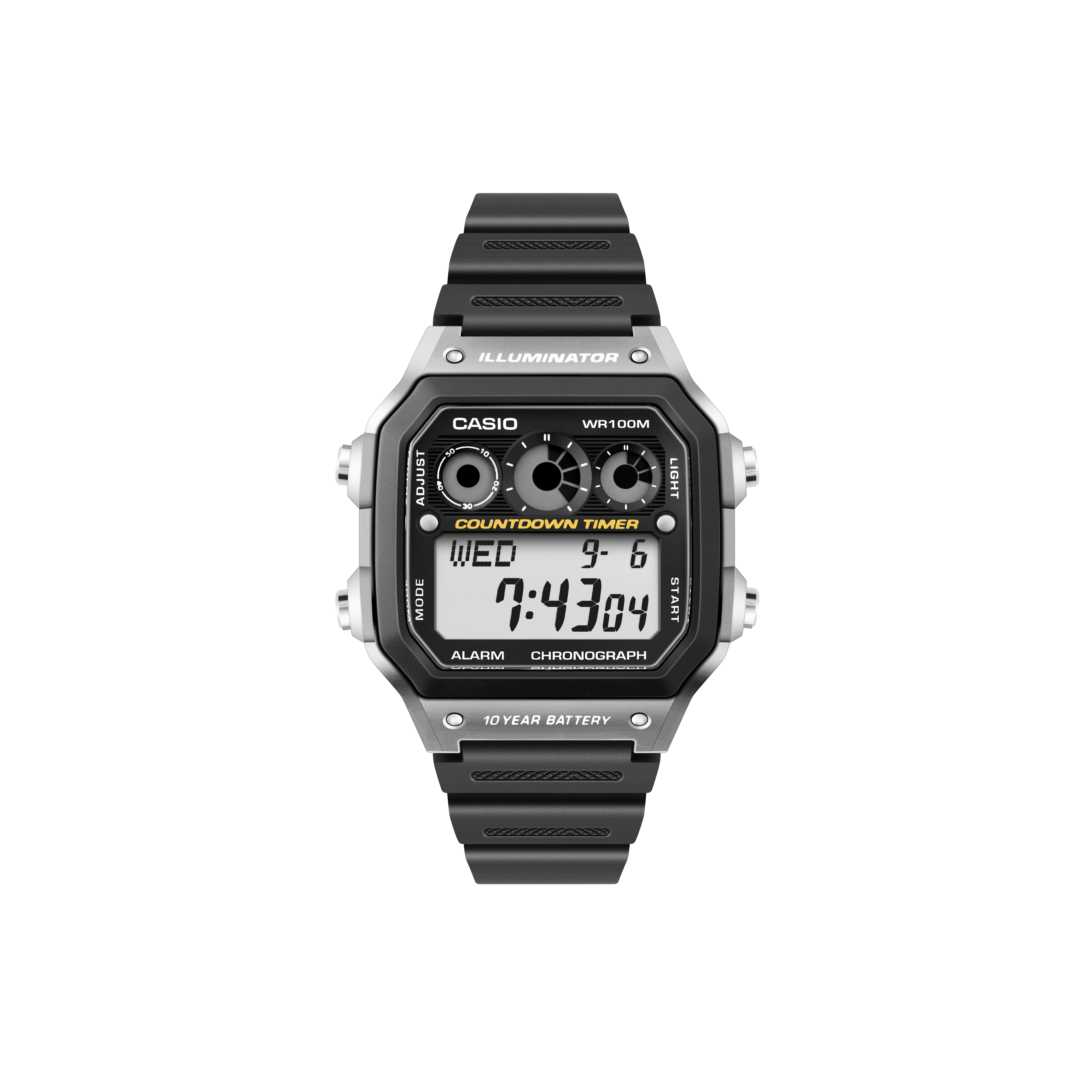 AE1300 Titanium Grey Watch | Classic Durable Style | WC Customade