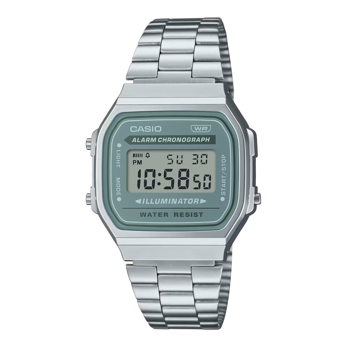 Casio a168 mirror best sale